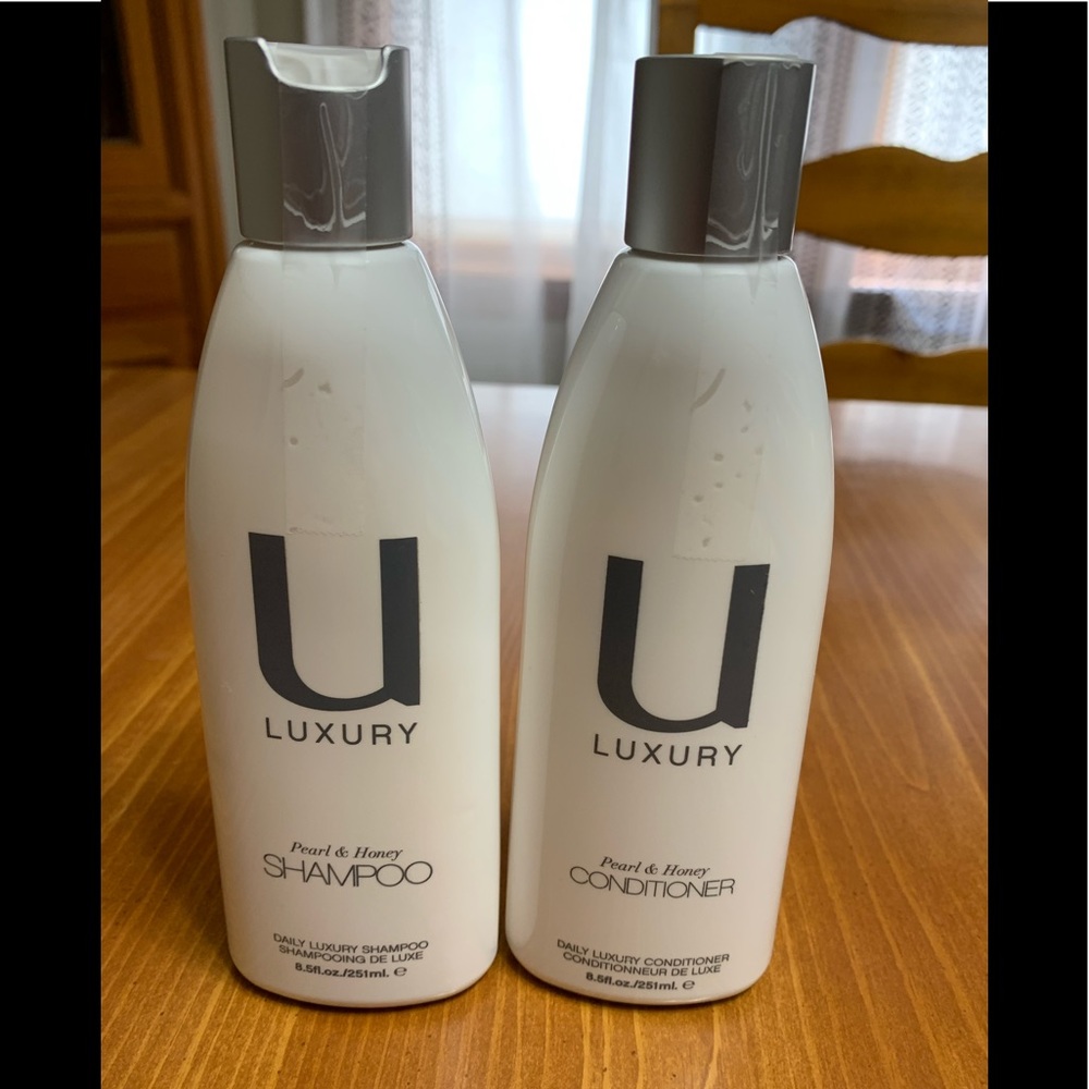 United U Luxury Shampoo and Conditioner 8.5fl new Pearl and Honey